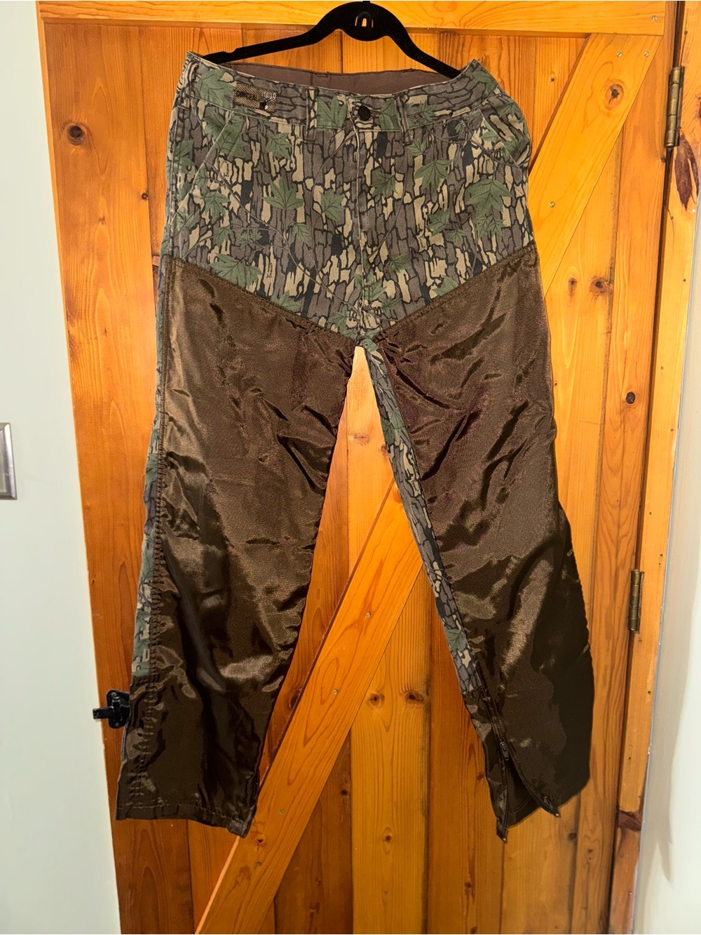 Winchester vintage Camouflage Panel Utility Pants - Green & Brown